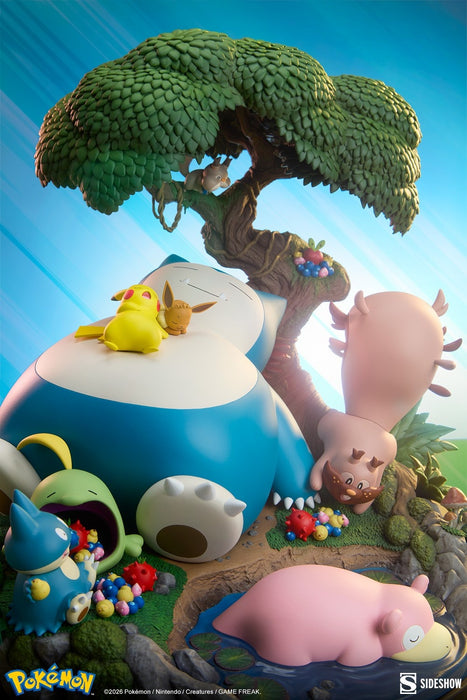 Sideshow Diorama: Pokemon - Snorlax 13 Pulgadas