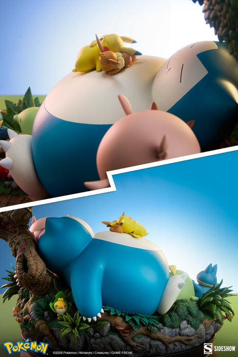 Sideshow Diorama: Pokemon - Snorlax 13 Pulgadas