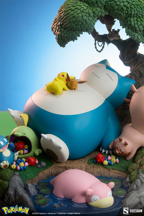 Sideshow Diorama: Pokemon - Snorlax 13 Pulgadas