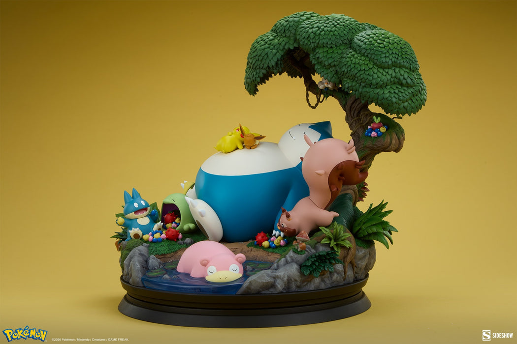 Sideshow Diorama: Pokemon - Snorlax 13 Pulgadas
