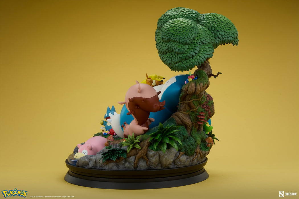 Sideshow Diorama: Pokemon - Snorlax 13 Pulgadas