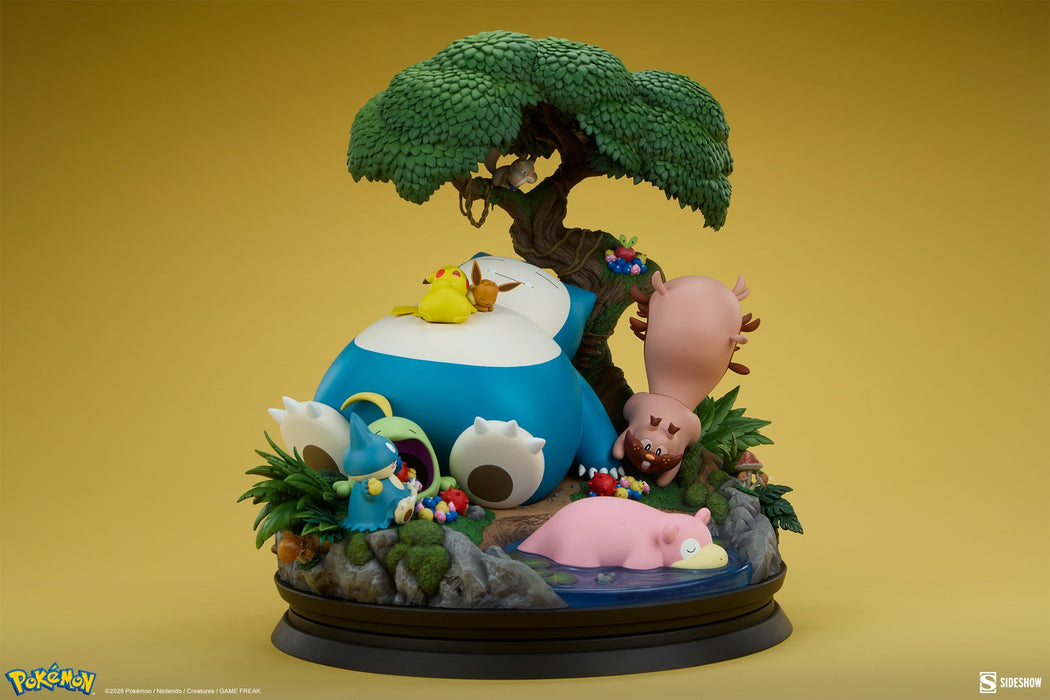 Sideshow Diorama: Pokemon - Snorlax 13 Pulgadas