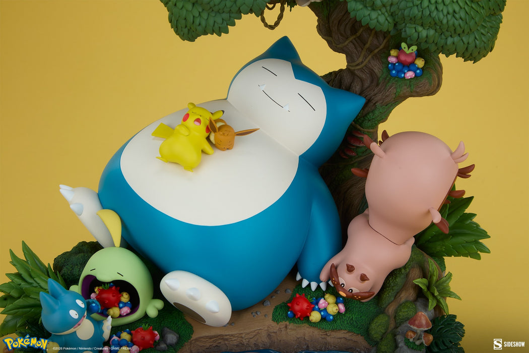 Sideshow Diorama: Pokemon - Snorlax 13 Pulgadas