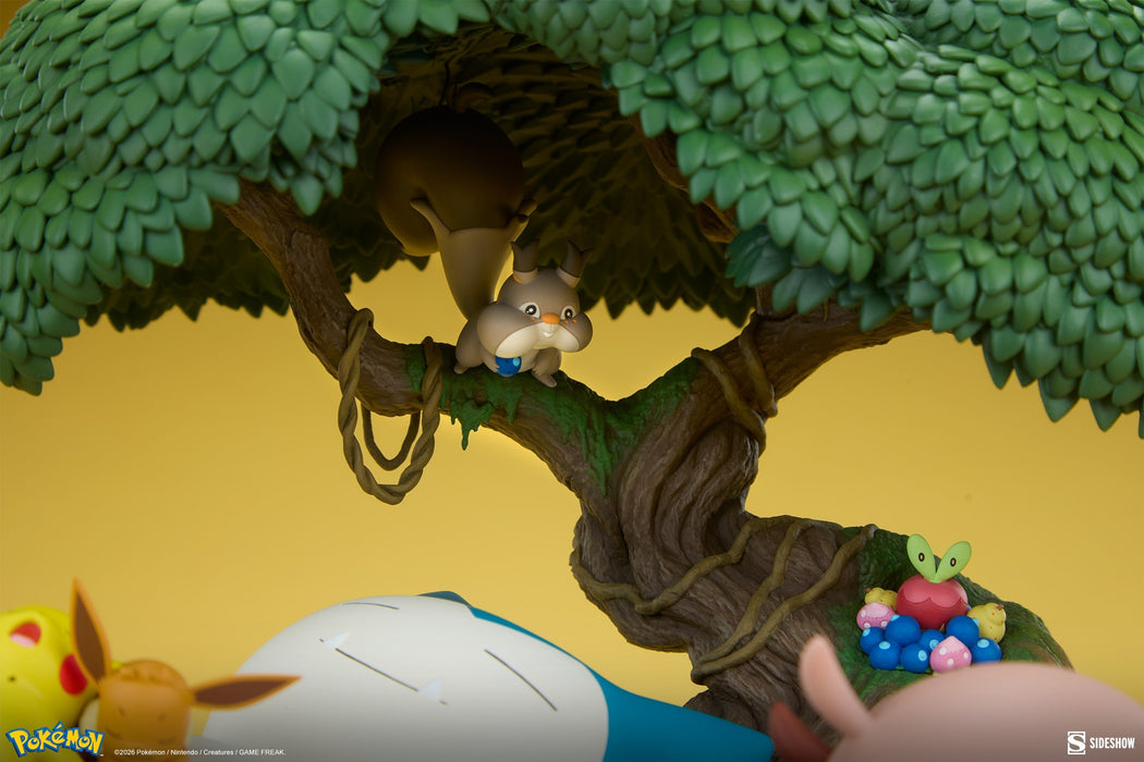 Sideshow Diorama: Pokemon - Snorlax 13 Pulgadas