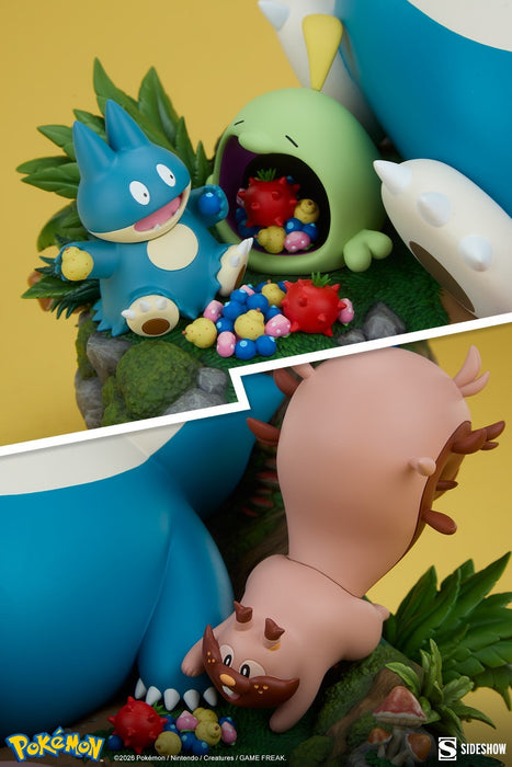 Sideshow Diorama: Pokemon - Snorlax 13 Pulgadas