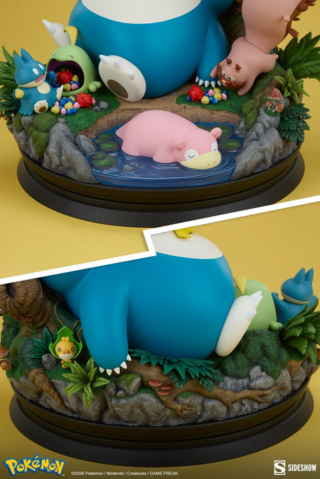 Sideshow Diorama: Pokemon - Snorlax 13 Pulgadas