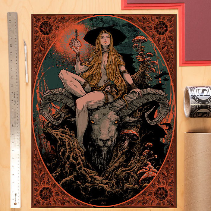 Sideshow Art Print: The Witch of the Woods Litografia