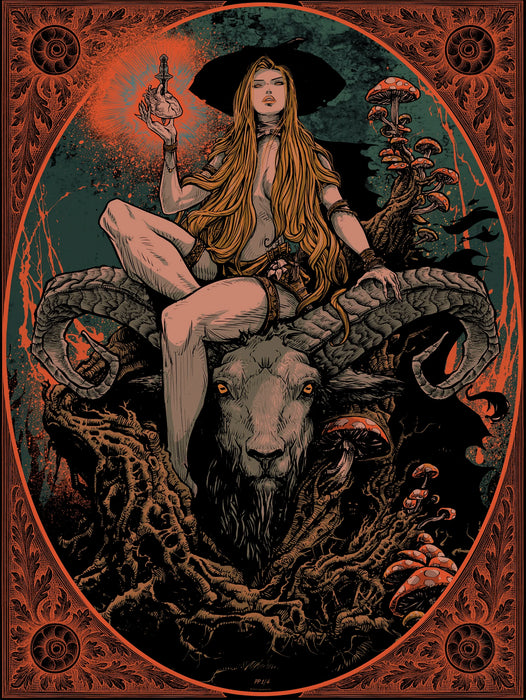 Sideshow Art Print: The Witch of the Woods Litografia