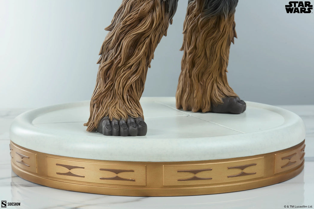 Sideshow Premium Format: Star Wars El Imperio Contraataca -  Chewbacca y C3PO Escala 1/4