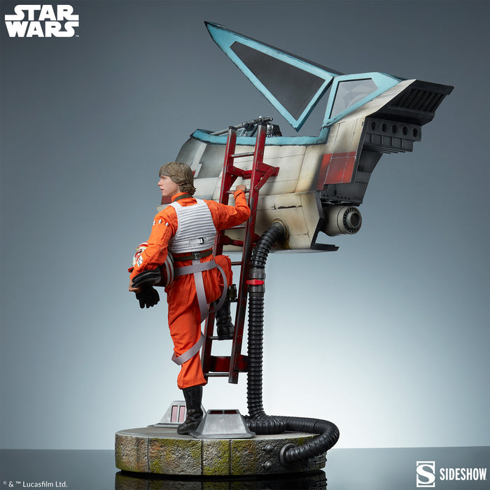 Sideshow Premium Format: Star Wars - Luke Skywalker y X-Wing 30 Pulgadas