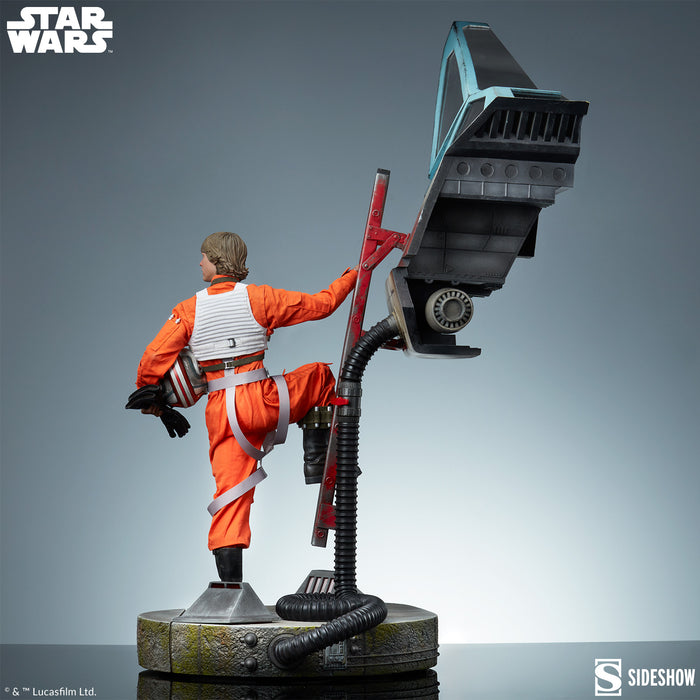 Sideshow Premium Format: Star Wars - Luke Skywalker y X-Wing 30 Pulgadas