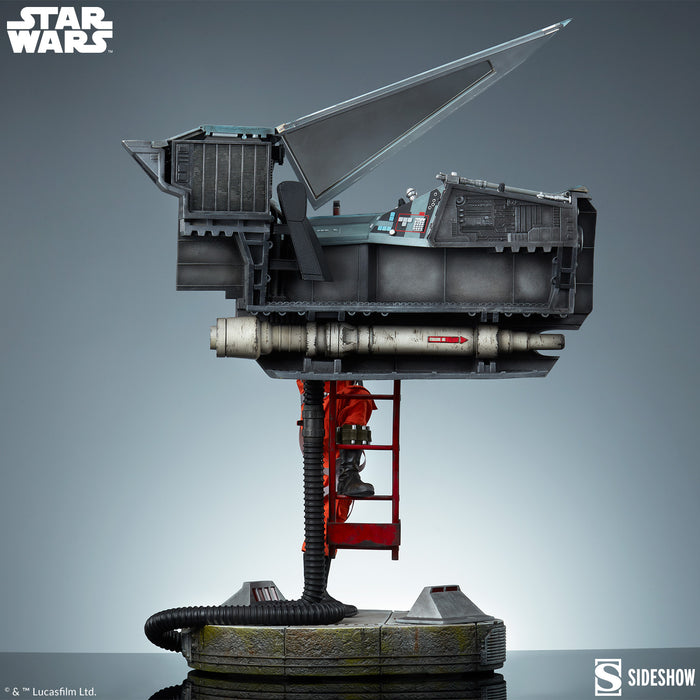 Sideshow Premium Format: Star Wars - Luke Skywalker y X-Wing 30 Pulgadas