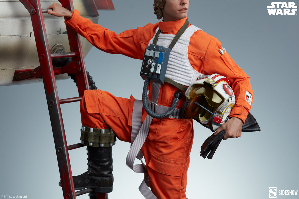 Sideshow Premium Format: Star Wars - Luke Skywalker y X-Wing 30 Pulgadas