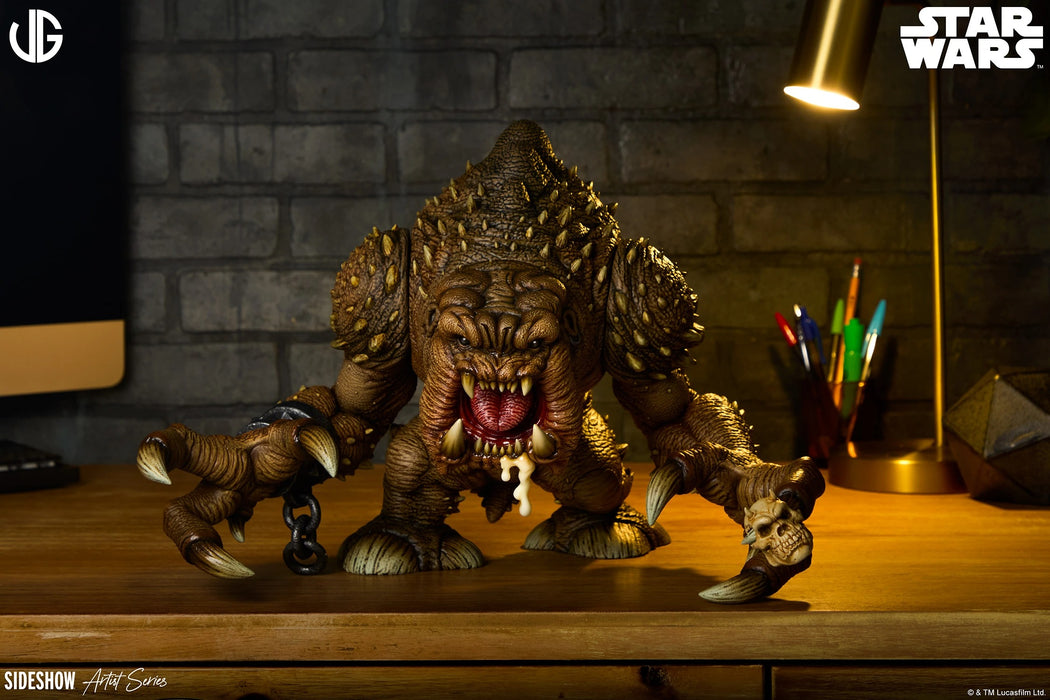 Sideshow Designer Collectible Statue: Star Wars El Retorno del Jedi - Rancor 12 Pulgadas