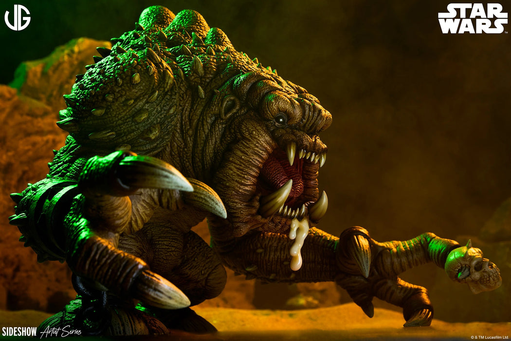 Sideshow Designer Collectible Statue: Star Wars El Retorno del Jedi - Rancor 12 Pulgadas
