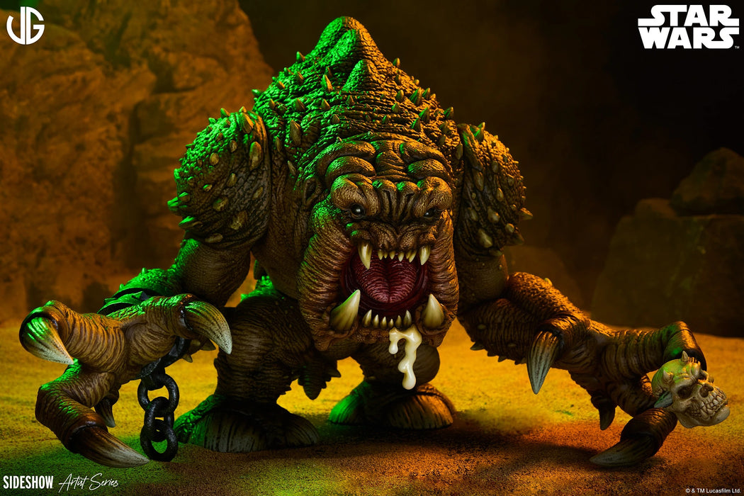 Sideshow Designer Collectible Statue: Star Wars El Retorno del Jedi - Rancor 12 Pulgadas