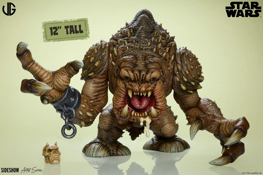 Sideshow Designer Collectible Statue: Star Wars El Retorno del Jedi - Rancor 12 Pulgadas