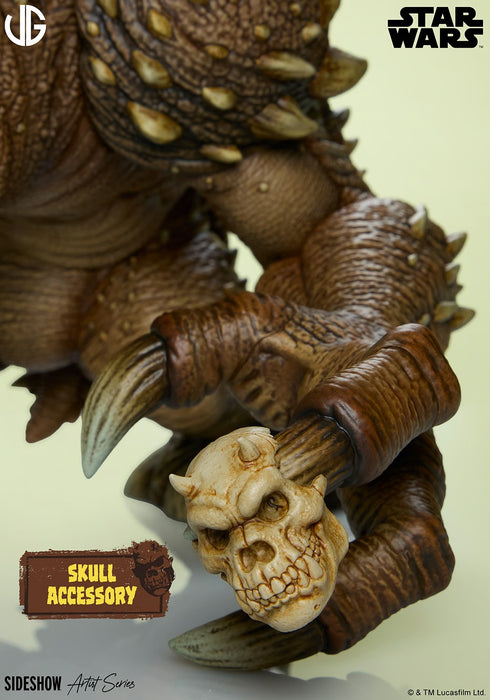 Sideshow Designer Collectible Statue: Star Wars El Retorno del Jedi - Rancor 12 Pulgadas