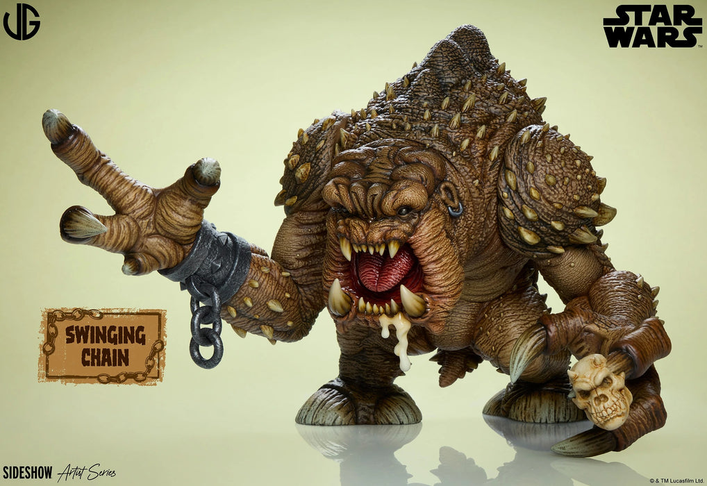 Sideshow Designer Collectible Statue: Star Wars El Retorno del Jedi - Rancor 12 Pulgadas