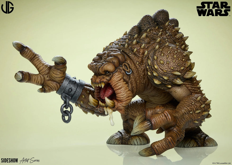 Sideshow Designer Collectible Statue: Star Wars El Retorno del Jedi - Rancor 12 Pulgadas