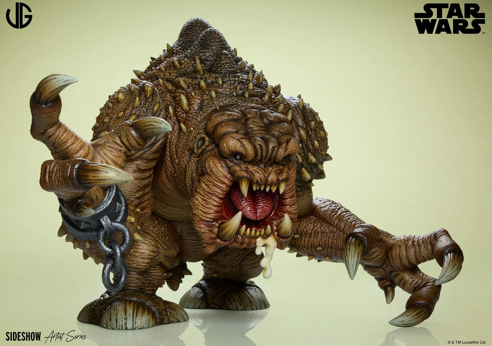 Sideshow Designer Collectible Statue: Star Wars El Retorno del Jedi - Rancor 12 Pulgadas