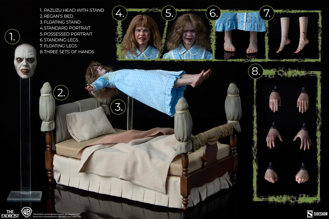 Sideshow Collectibles: El Exorcista - Regan MacNeil Deluxe Escala 1/6