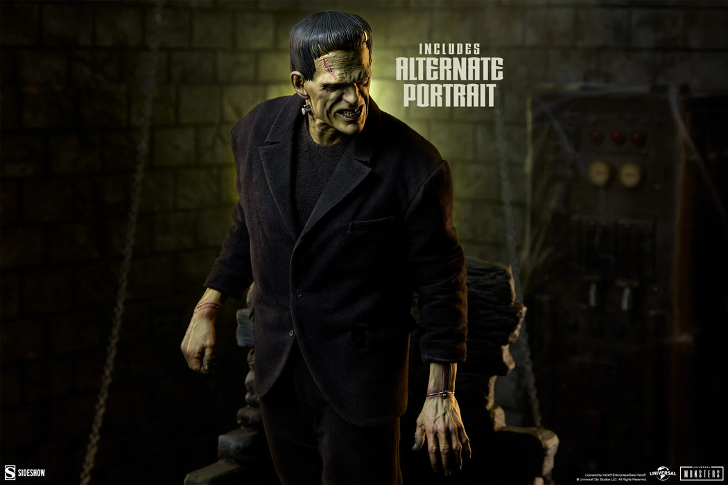 Sideshow Premium Format: Universal Monsters - Frankenstein Mixed Media 22 Pulgadas