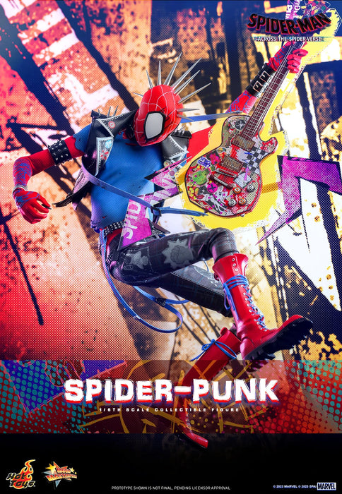 Hot Toys Movie Masterpiece Series: Marvel Spiderman Across The SpiderVerse - Spider Punk Escala 1/6