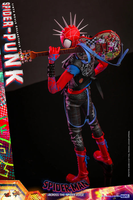 Hot Toys Movie Masterpiece Series: Marvel Spiderman Across The SpiderVerse - Spider Punk Escala 1/6