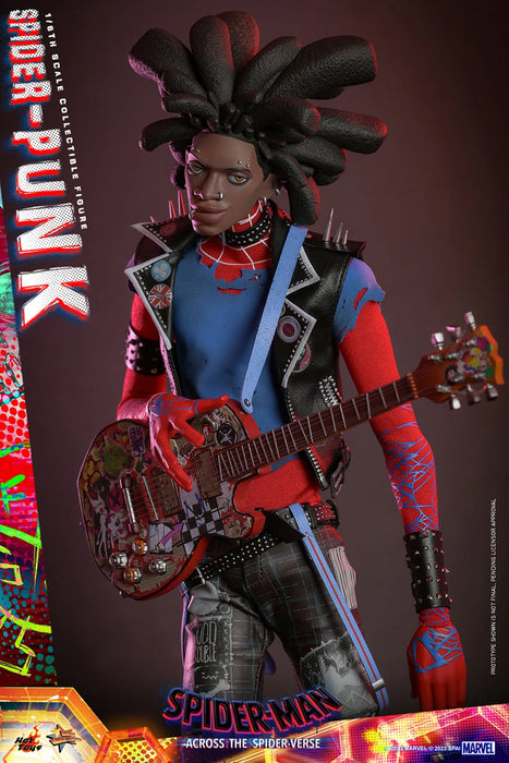 Hot Toys Movie Masterpiece Series: Marvel Spiderman Across The SpiderVerse - Spider Punk Escala 1/6