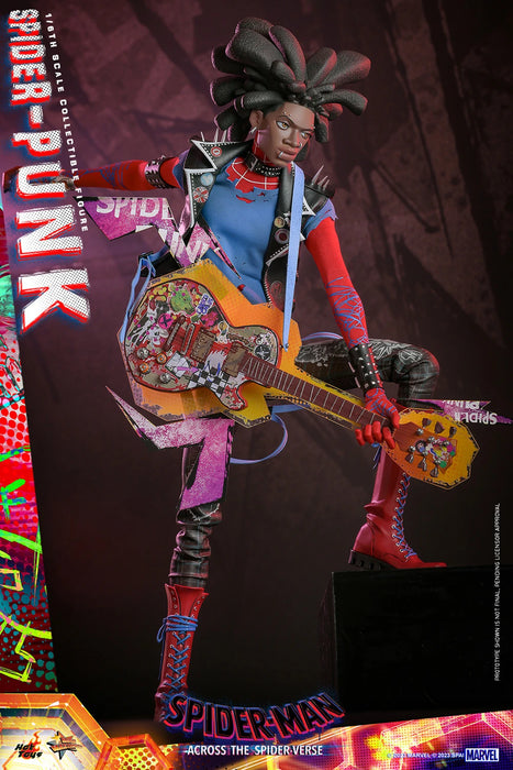 Hot Toys Movie Masterpiece Series: Marvel Spiderman Across The SpiderVerse - Spider Punk Escala 1/6