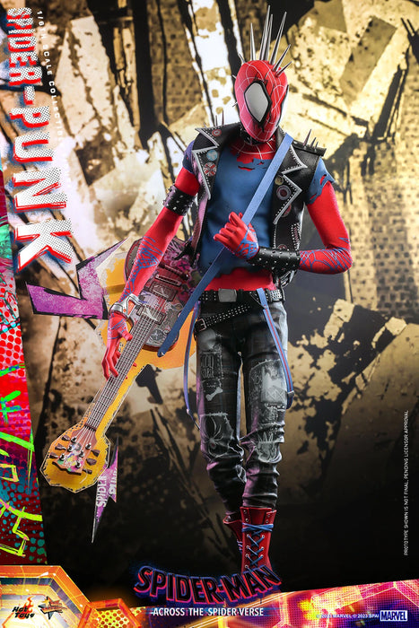 Hot Toys Movie Masterpiece Series: Marvel Spiderman Across The SpiderVerse - Spider Punk Escala 1/6