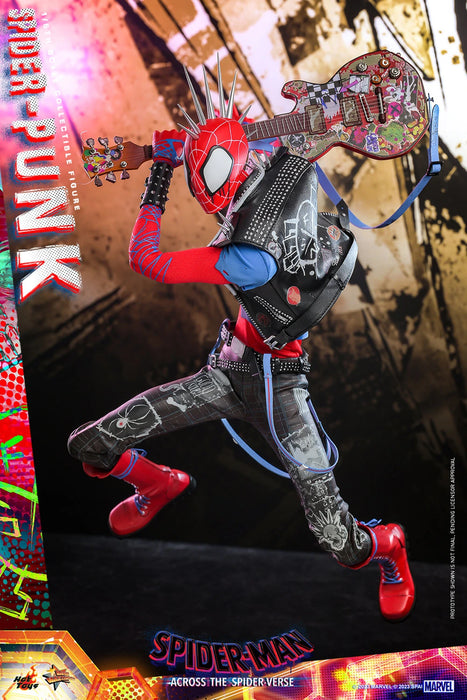 Hot Toys Movie Masterpiece Series: Marvel Spiderman Across The SpiderVerse - Spider Punk Escala 1/6