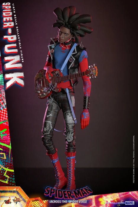 Hot Toys Movie Masterpiece Series: Marvel Spiderman Across The SpiderVerse - Spider Punk Escala 1/6