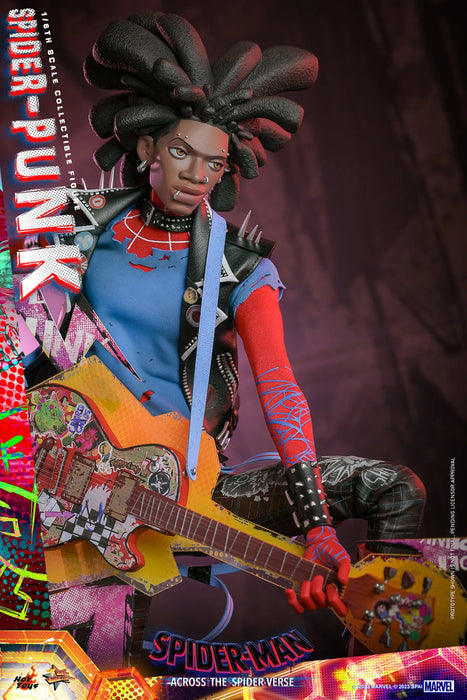Hot Toys Movie Masterpiece Series: Marvel Spiderman Across The SpiderVerse - Spider Punk Escala 1/6