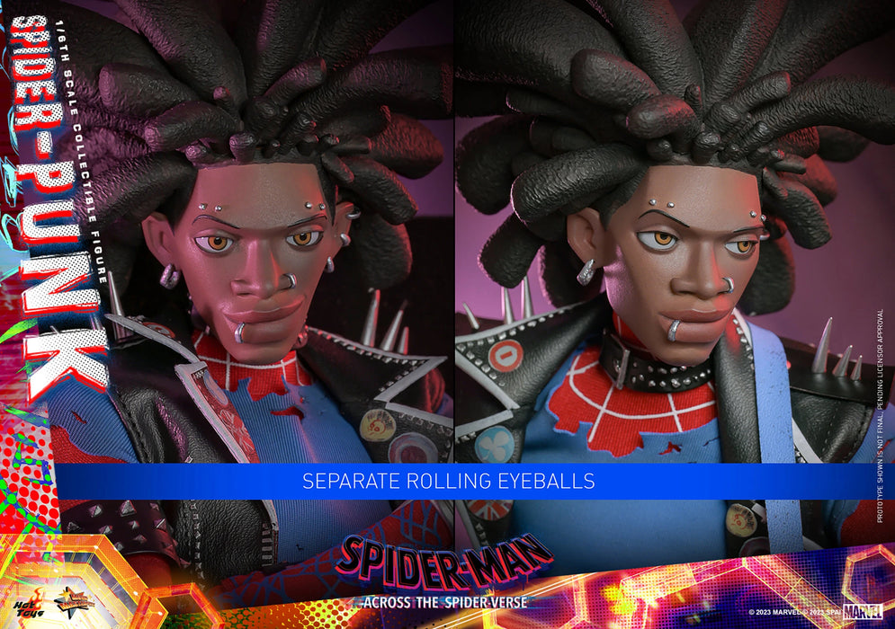 Hot Toys Movie Masterpiece Series: Marvel Spiderman Across The SpiderVerse - Spider Punk Escala 1/6