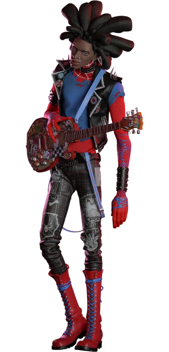 Hot Toys Movie Masterpiece Series: Marvel Spiderman Across The SpiderVerse - Spider Punk Escala 1/6