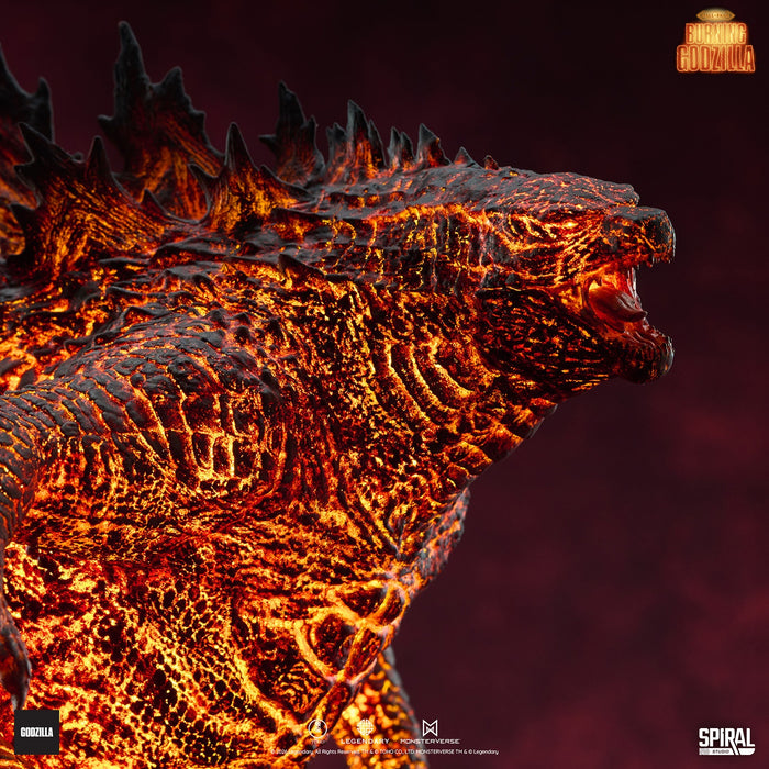 Spiral Studio: Godzilla 2019 - Godzilla Burning Hall of Fame 15 Pulgadas