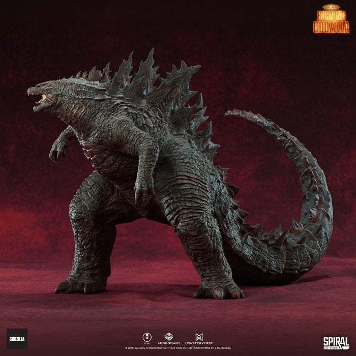 Spiral Studio: Godzilla 2019 - Godzilla Burning Hall of Fame 15 Pulgadas