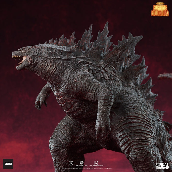 Spiral Studio: Godzilla 2019 - Godzilla Burning Hall of Fame 15 Pulgadas