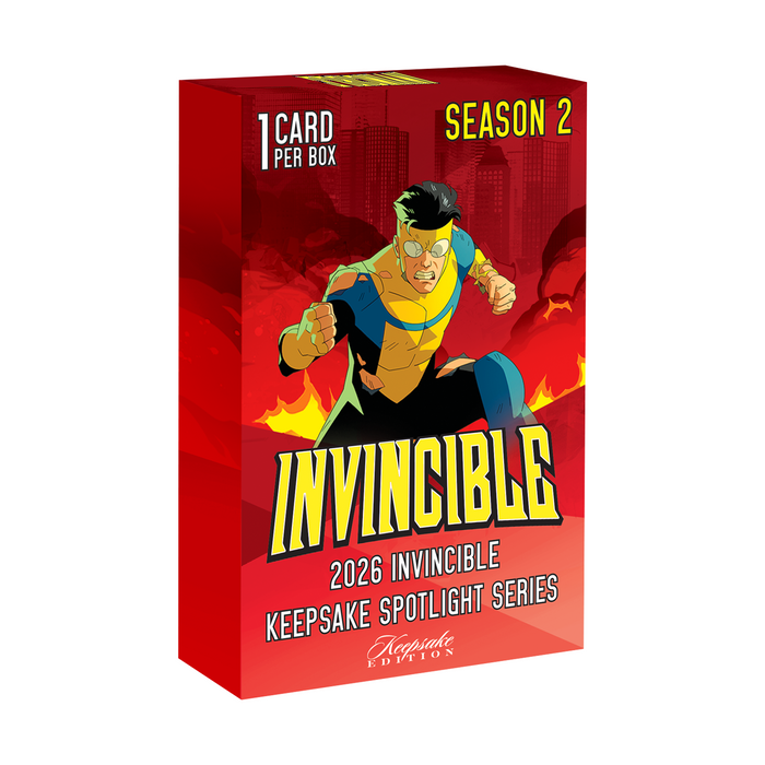 SUPER BREAK: Keepsake - 2026 Invincible Season 2 Spotlight Series Hobby Box