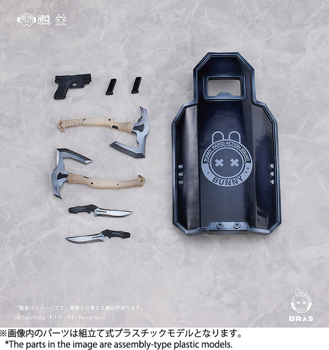Sushing Action Figure: Bunny Rapid Action Squad - Guardian Erena Escala 1/12