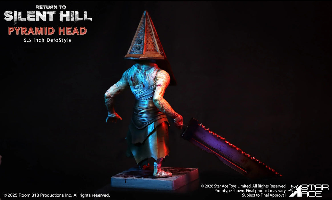 Star Ace Toys: Silent Hill 2 - Pyramid Head y Enfermera Cabeza de Burbuja Escala 1/6