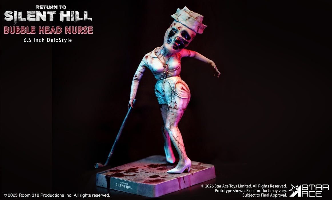 Star Ace Toys: Silent Hill 2 - Pyramid Head y Enfermera Cabeza de Burbuja Escala 1/6
