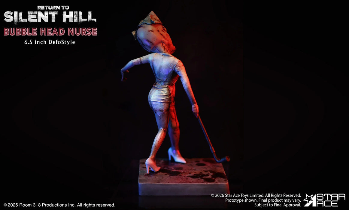 Star Ace Toys: Silent Hill 2 - Pyramid Head y Enfermera Cabeza de Burbuja Escala 1/6