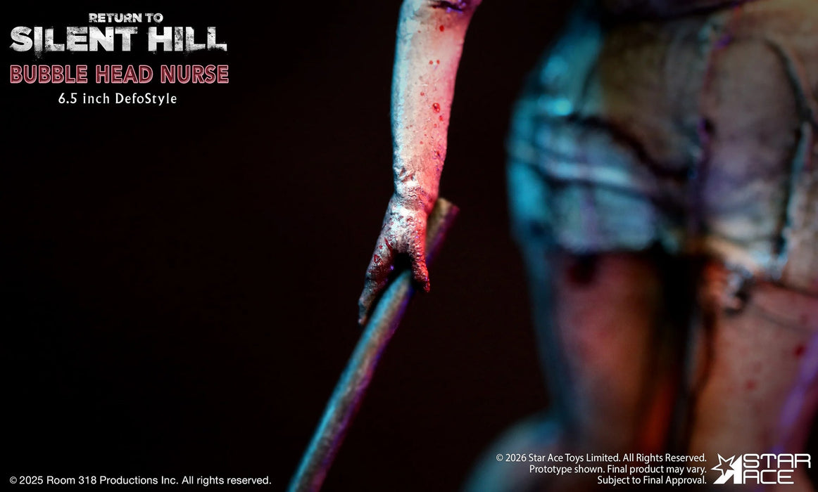 Star Ace Toys: Silent Hill 2 - Pyramid Head y Enfermera Cabeza de Burbuja Escala 1/6