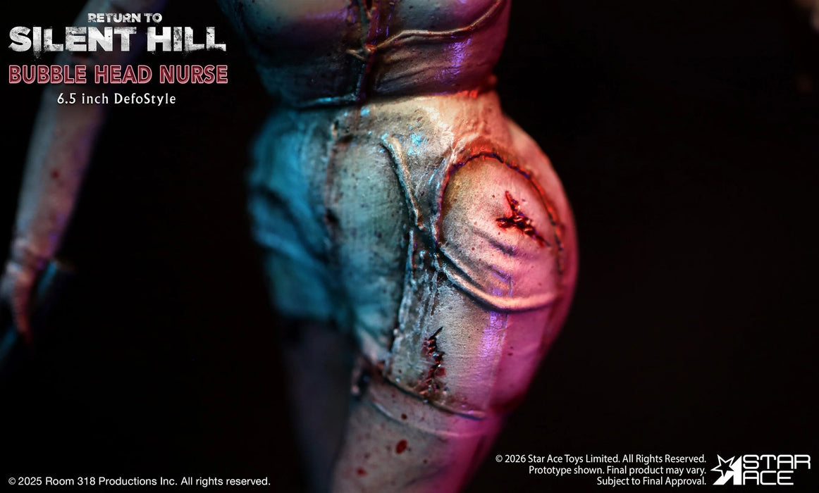 Star Ace Toys: Silent Hill 2 - Pyramid Head y Enfermera Cabeza de Burbuja Escala 1/6