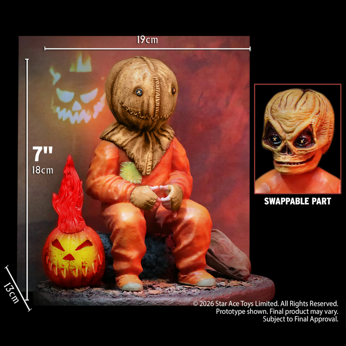 Star Ace Toys: Trick r Treat - Sam Deluxe 7 Pulgadas