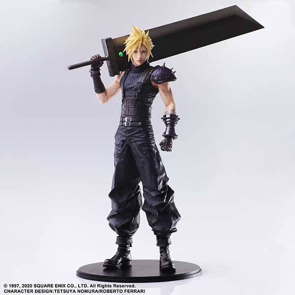 Square Enix Figures Static Arts: Final Fantasy Iiv Remake - Cloud Strife
