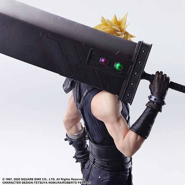 Square Enix Figures Static Arts: Final Fantasy Iiv Remake - Cloud Strife